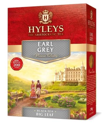 HYLEYS Tea black earl Gray large -leafed 200 grams - Buy Online on GoSupps.com