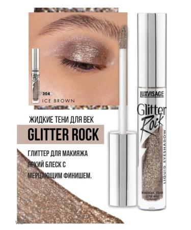 LUXVISAGE Eye shadows liquid glitter Glitter Rock tone 304 - Buy Online on GoSupps.com