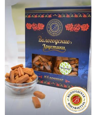 Vologda Manufactory Apple crackers without sugar 400 grams - Buy Online on GoSupps.com