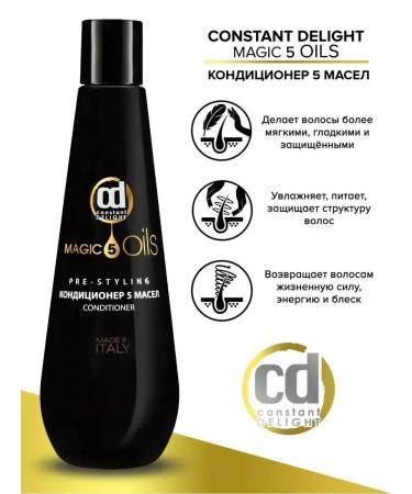 Constant Delight Hair air conditioner Restoring Magic 5 Oils 250 ml - Buy Online on GoSupps.com
