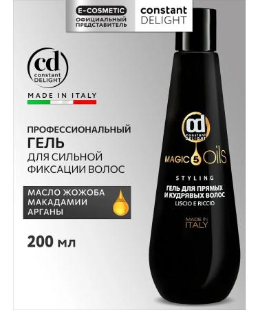 CONSTANT DELIGHT Strong fixation gel for straight and curly hair 200 ml