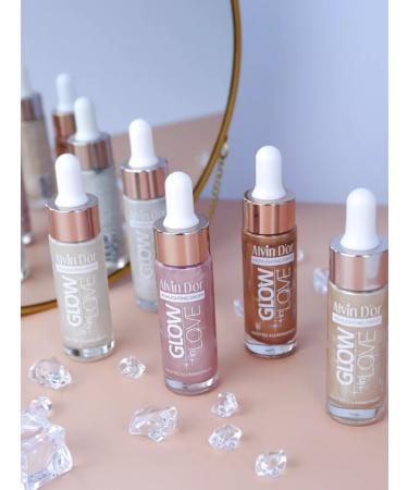 Alvin D'or Liquid highlighter Glow in Love tone 01 - Buy Online on GoSupps.com
