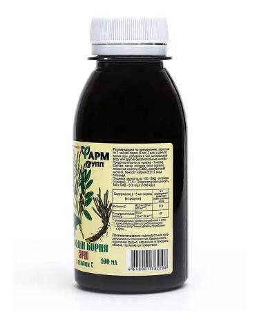 Pharmgroup Licorice root syrup with vitamin C 2 pcs from cough - Buy Online on GoSupps.com