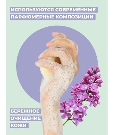Nevskaya Cosmetics Toilet soap lilac 90g 12pcs - Buy Online on GoSupps.com