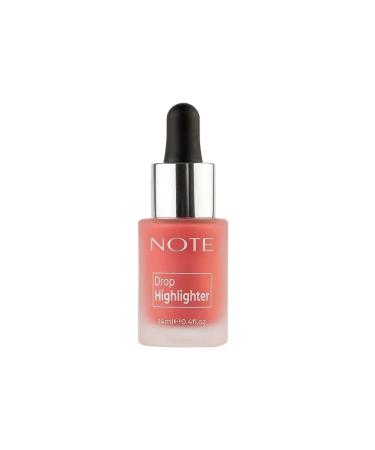 NOTE Cosmetics Highlighter liquid drop highlighter 01 Pearl Rose 14 ml