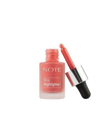 NOTE Cosmetics Highlighter liquid drop highlighter 01 Pearl Rose 14 ml - Buy Online on GoSupps.com