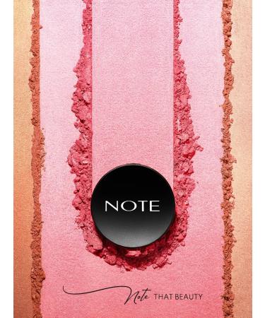 NOTE Cosmetics Facial blush baked 03 Oriental Pink 10 gr. - Buy Online on GoSupps.com