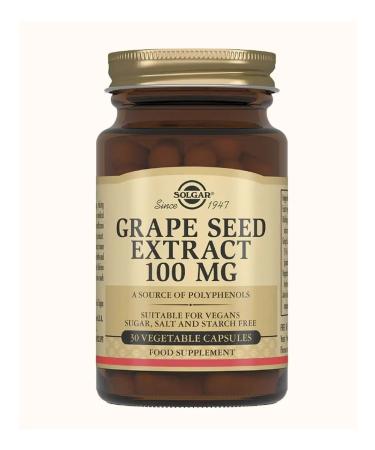 SOLGAR Grape seed extract 30 capsules - Buy Online on GoSupps.com