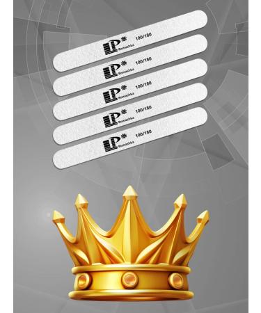 LPNails Brand Mini files for manicure nails 100 180 grit - 200 pcs - Buy Online on GoSupps.com