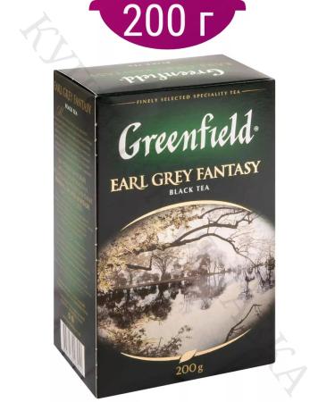 Greenfield Black tea Earl Grey Fantasy 200 grams