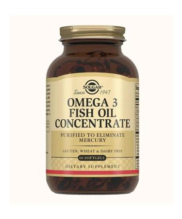 Omega 3 capsules fish oil Solgar 60 capsules - Buy Online on GoSupps.com