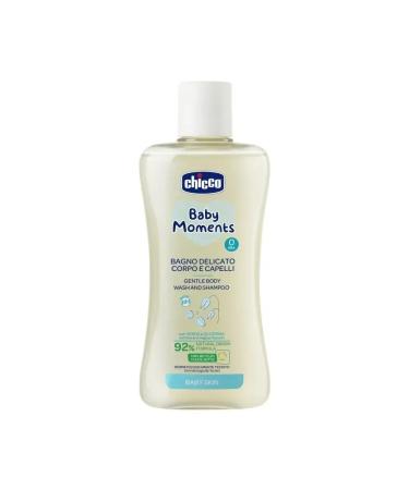 CHICCO Children's shampoo for hair and body with oats without tears 200ml 0m+ - Buy Online on GoSupps.com