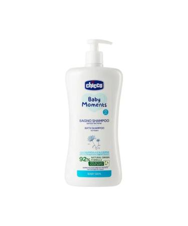 CHICCO Children's shampoo Baby Moments without tears 0m+ 750 ml - Buy Online on GoSupps.com