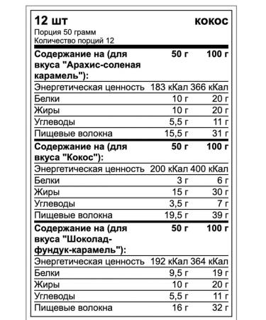 FitnessShock Protein barbar bar no sugar bar 12 pcs - Buy Online on GoSupps.com