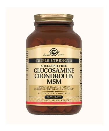 Chondroitin glucosamine for joints Solgar 60 tablets - Buy Online on GoSupps.com