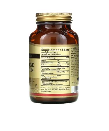 Chondroitin glucosamine for joints Solgar 60 tablets - Buy Online on GoSupps.com