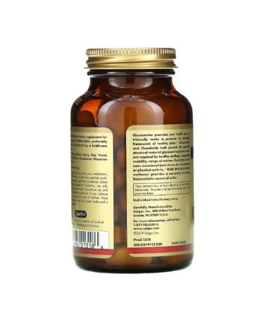 Chondroitin glucosamine for joints Solgar 60 tablets - Buy Online on GoSupps.com