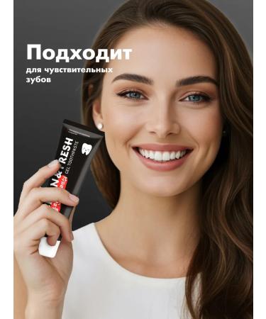 CONSLY Black gel toothpaste with bambur corner - Buy Online on GoSupps.com