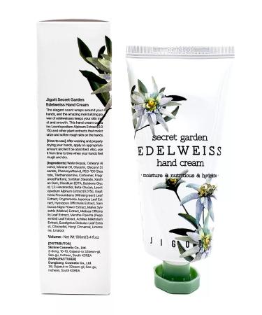 Jigott Edelweiss hand cream 100 ml - Buy Online on GoSupps.com
