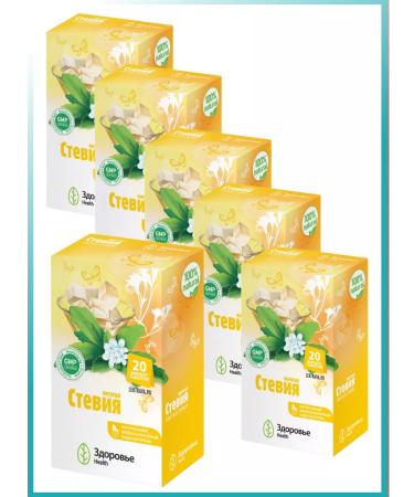 Health Stevia Phytochis in bags of 20 f p sucrice