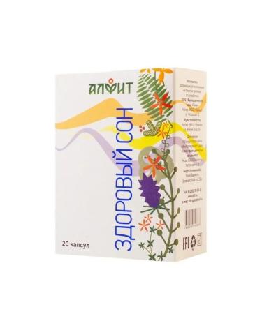 ALFIT Phytosbor healthy sleep from stress 20 capsules