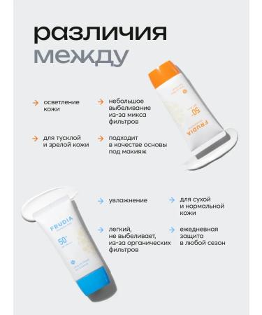 Frudia Sunscreen for the face against pigmentation SPF 50 - Buy Online on GoSupps.com