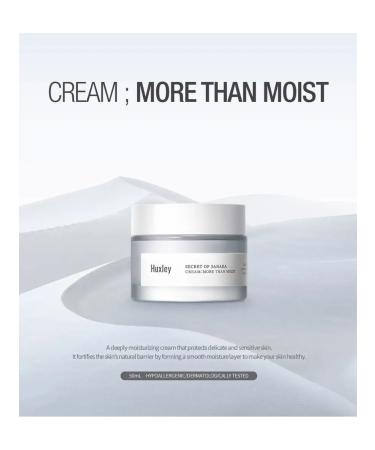 HUXLEY Cream Secret of Sahara Cream More than Moist - Buy Online on GoSupps.com