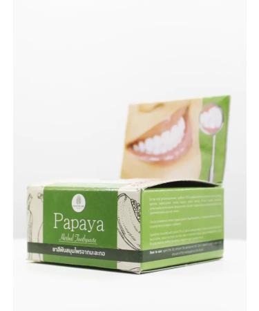 COCO BLUES Paste Papaya toothpaste 30 g of Thai - Buy Online on GoSupps.com