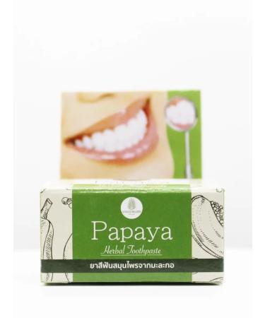 COCO BLUES Paste Papaya toothpaste 30 g of Thai - Buy Online on GoSupps.com