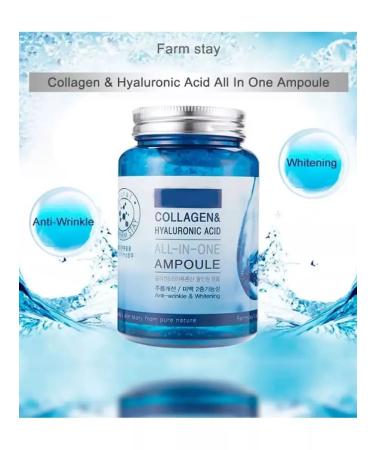 face serum With hyaluronic acid COLLAGEN 250ML