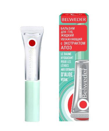 BELWEDER Moisturizing lip balm with aloe from dryness transparent