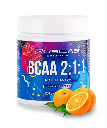 Ruslabnutrition BCAA 2 1 1 1 1 1 (250 gr) orange