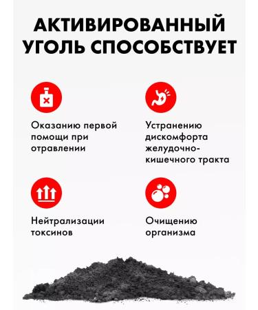 Pharmgroup Coal activated tablets No. 50 2pcs sorbent - Buy Online on GoSupps.com