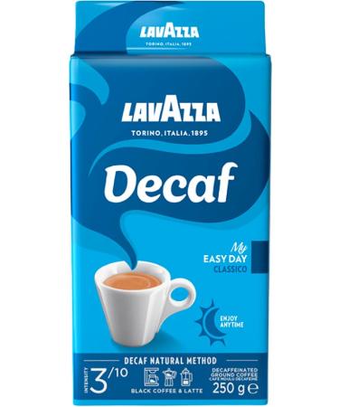 Lavazza Ground Coffee without caffeine lavacz Dek Decuffeinato 250g - Buy Online on GoSupps.com