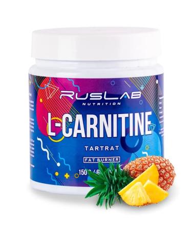 Ruslabnutrition L-Carnitine amino acid (150 gr) pineapple
