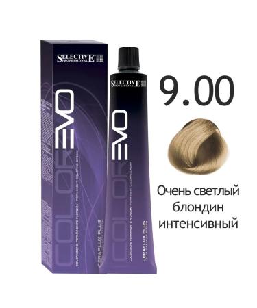 Selective Professional Paint 9.00 Very bright blond intensive Colorevo 100ml
