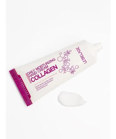 Lebelage Hand cream moisturizing Korea with collagen 100 ml - Buy Online on GoSupps.com