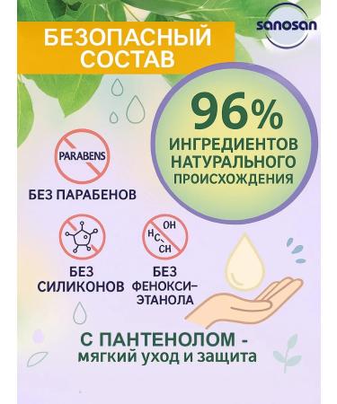 SANOSAN Baby milk for the body of newborn with Panthenol Germany - Buy Online on GoSupps.com