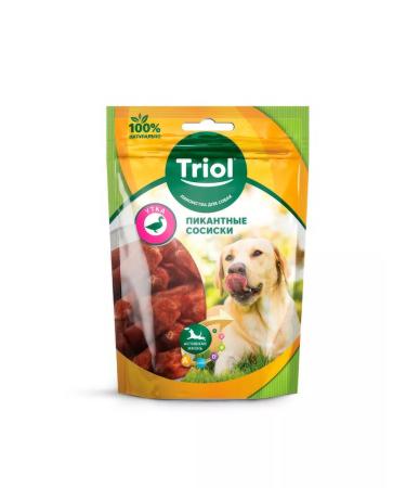 Triol Piquant sausages from duck for dogs 70 g
