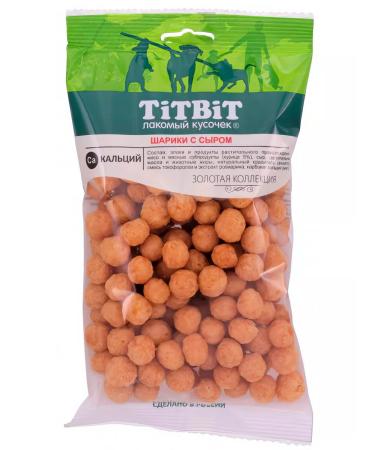Titbit Delicacy gold collection for dogs balls with cheese 95 g