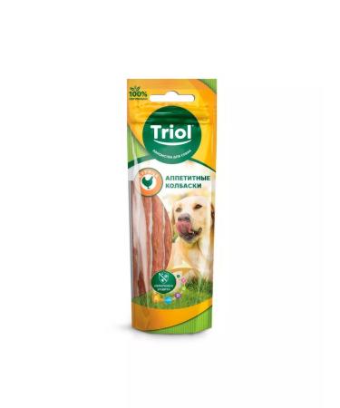 Triol Delicious sausages from chicken for dogs 40 g