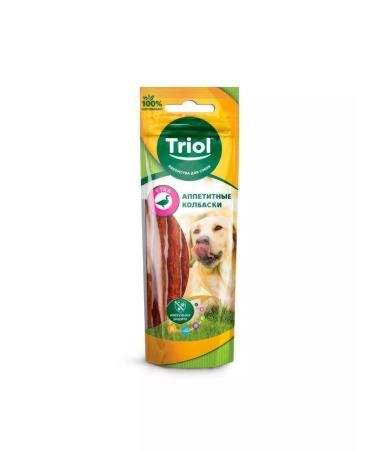 Triol Delicious sausages from duck for dogs 40 g