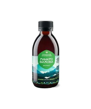 Altai procurement officer Extract Tincture of ginkgo bilobe 200 ml - Buy Online on GoSupps.com