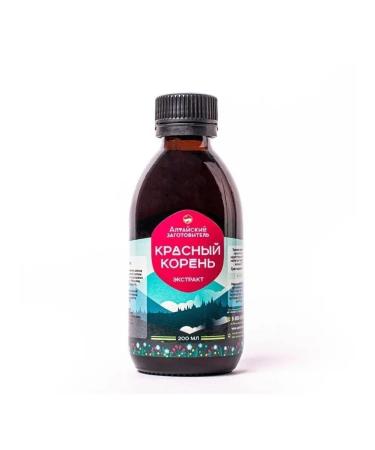Altai procurement officer Extract Tincture Red root 200 ml - Buy Online on GoSupps.com
