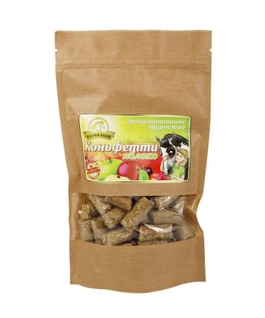 Vkonyakorm Konfetti Apple - a natural treat for a horse 200 grams - Buy Online on GoSupps.com