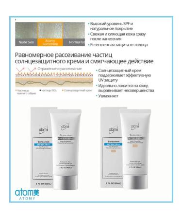 Atomy SUNSCREEN SPF 50+ SUN - Buy Online on GoSupps.com