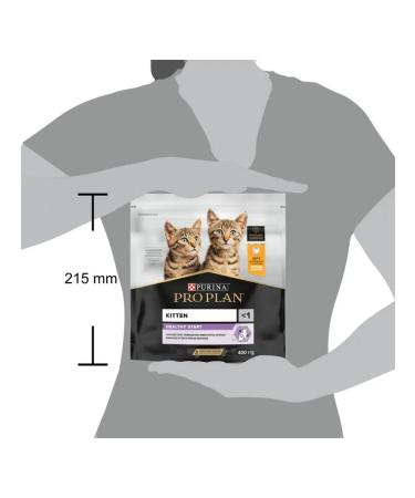 PRO PLAN Dry food for kittens with chicken 400 g - Buy Online on GoSupps.com
