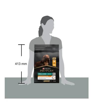 PRO PLAN Dry food for dogs of small breeds with chicken 3 kg - Buy Online on GoSupps.com