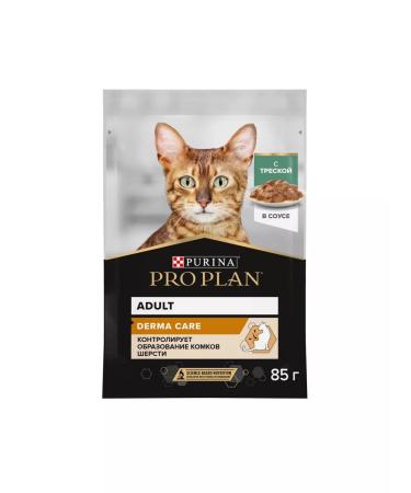 PRO PLAN Spider for cats for skin and wool with cod 85 g x 26 pcs - Buy Online on GoSupps.com