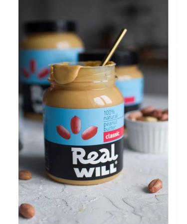 Real Will Arachis paste classic 330 grams - Buy Online on GoSupps.com